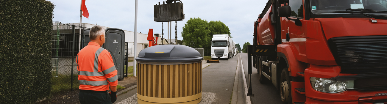 Semi Ondergrondse Container