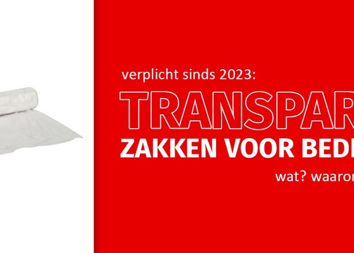 Transparante Afvalzakken
