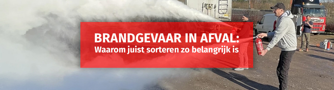 Brandgevaar Afval
